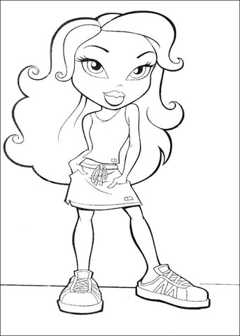 Look At My New Shoes! Coloring Page